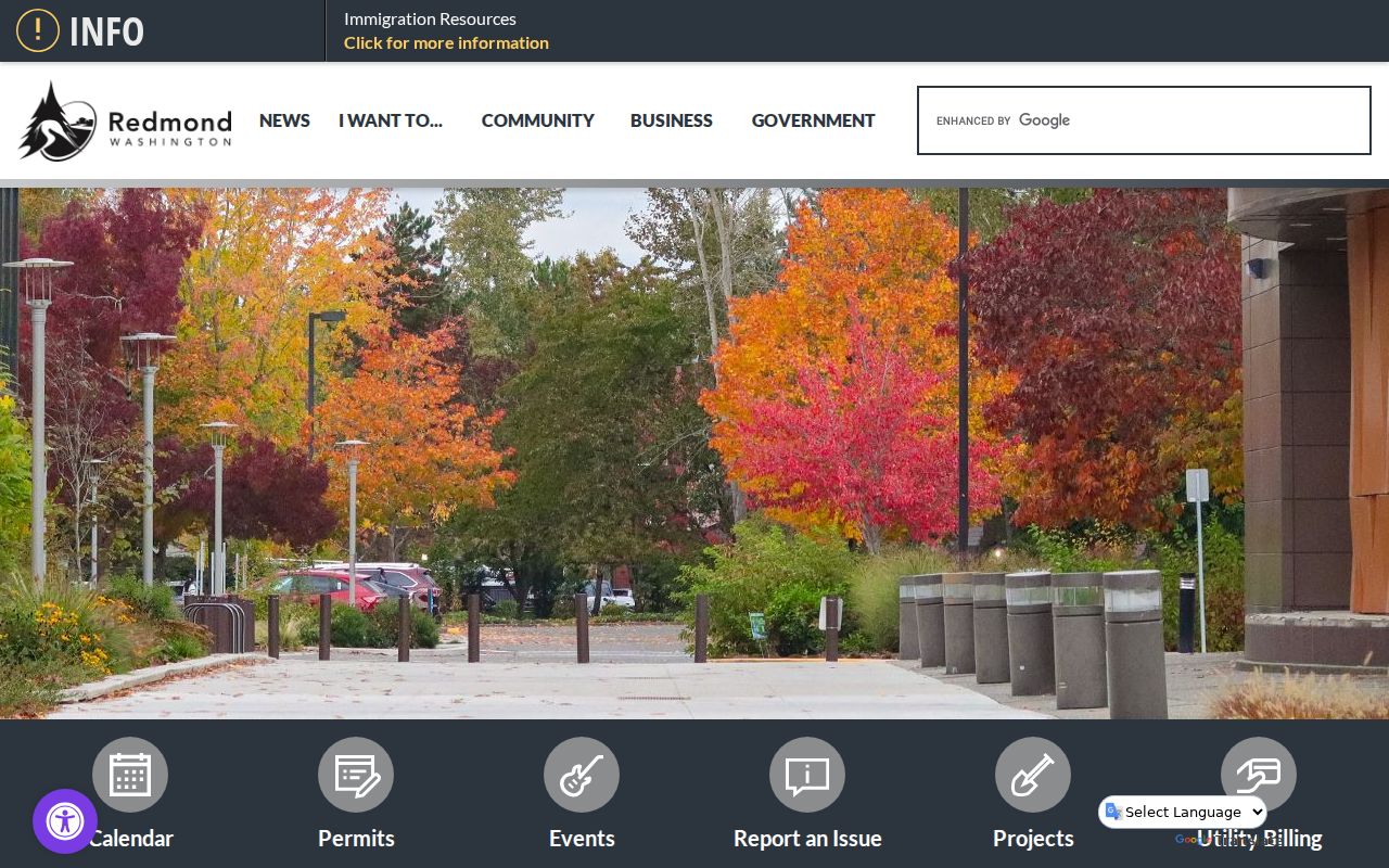 Redmond residents directory city portal